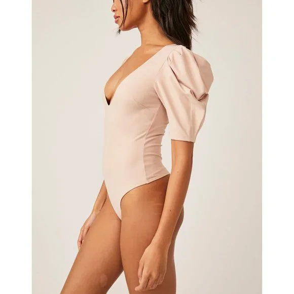 NWOT FREE PEOPLE Va Va Voop Bodysuit / Sweet Nothings - Picture 3 of 8